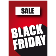 Black Friday sale poster BF-028